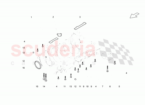 Part Diagram for Lamborghini 079103039A