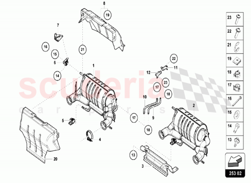 Part Diagram for Lamborghini 470253047