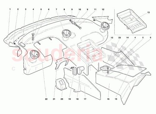 Part Diagram for Lamborghini 0069002189
