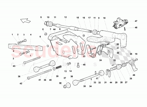 Part Diagram for Lamborghini WHT003070