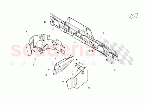 Part Diagram for Lamborghini 407825731A