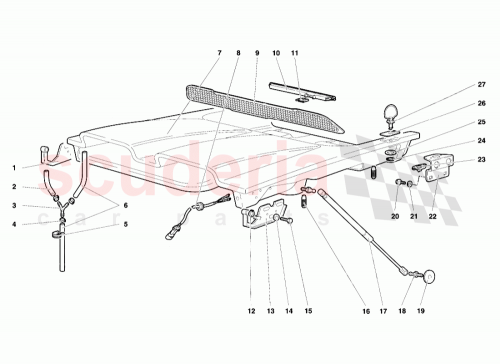 Part Diagram for Lamborghini 009430172