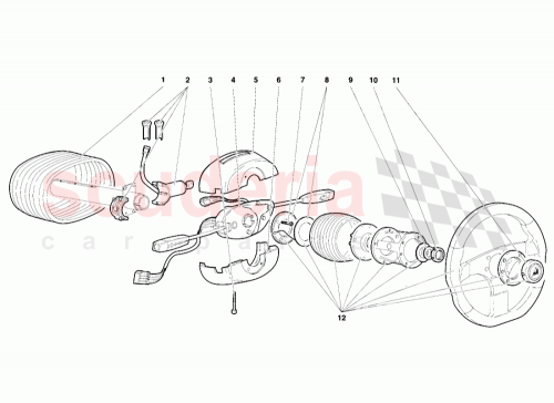 Part Diagram for Lamborghini 004337591