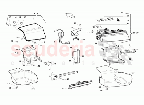 Part Diagram for Lamborghini 4B9945097A