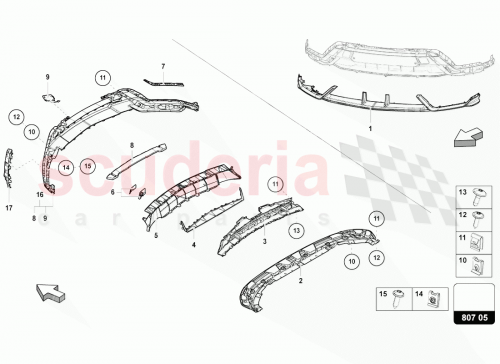 Part Diagram for Lamborghini 4ML807110B3FZ