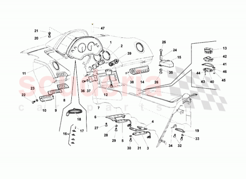 Part Diagram for Lamborghini N90455205
