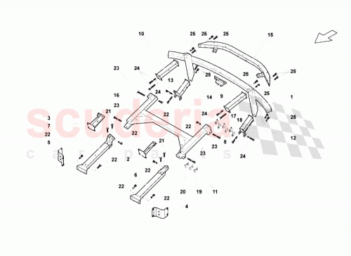 Part Diagram for Lamborghini 400813730