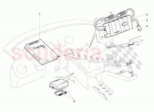 Part Diagram for Lamborghini 006135136