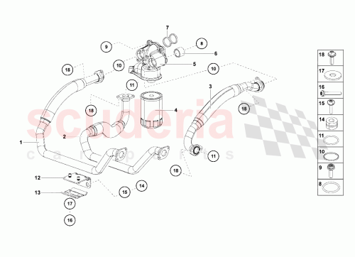 Part Diagram for Lamborghini 470115267A