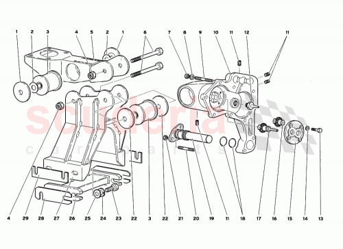 Part Diagram for Lamborghini 0024004640