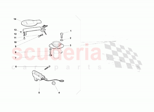 Part Diagram for Lamborghini N110027
