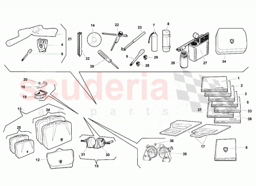 Part Diagram for Lamborghini 400012008A