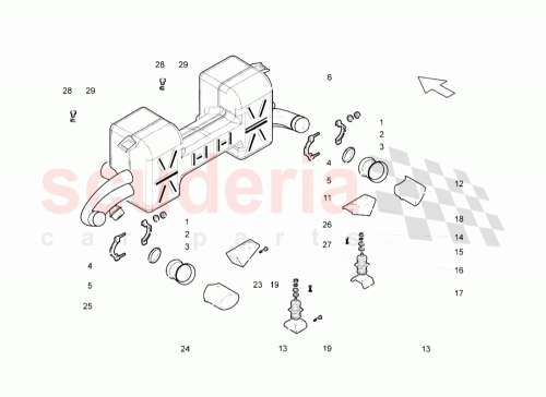 Part Diagram for Lamborghini 400251052A