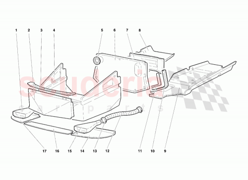 Part Diagram for Lamborghini 009411236
