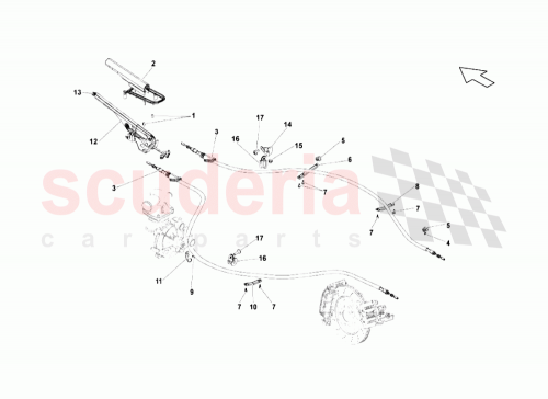 Part Diagram for Lamborghini N90851001