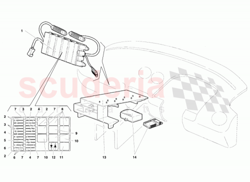 Part Diagram for Lamborghini 006137484