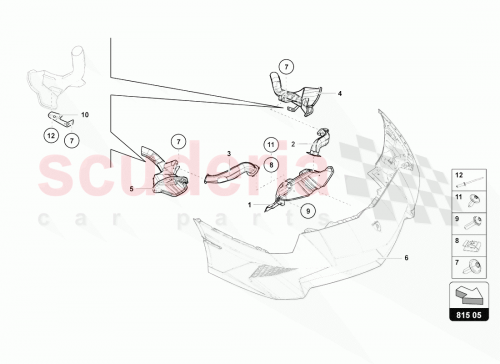 Part Diagram for Lamborghini 470805826L