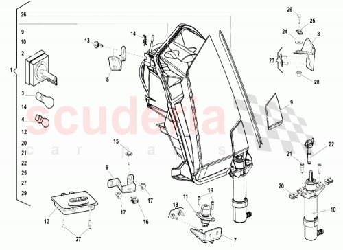 Part Diagram for Lamborghini 402941004D