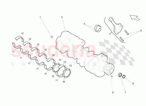 Part Diagram for Lamborghini 079105561B