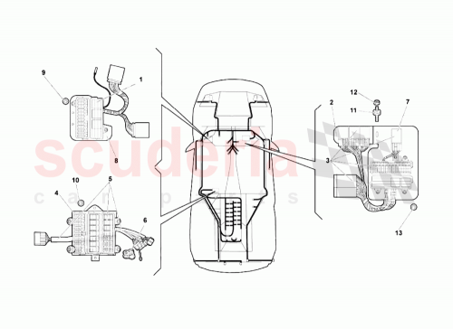 Part Diagram for Lamborghini N206104