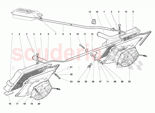 Part Diagram for Lamborghini 001737035
