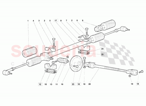 Part Diagram for Lamborghini 004326048