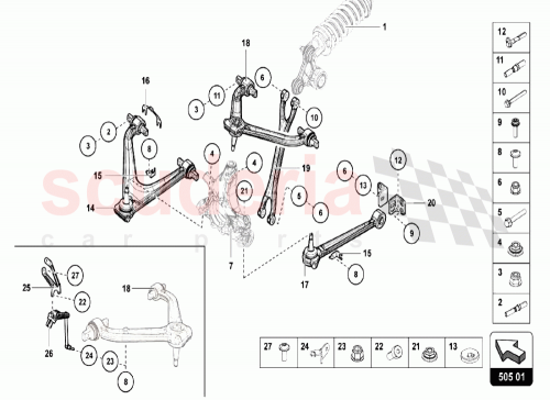 Part Diagram for Lamborghini 470941288H