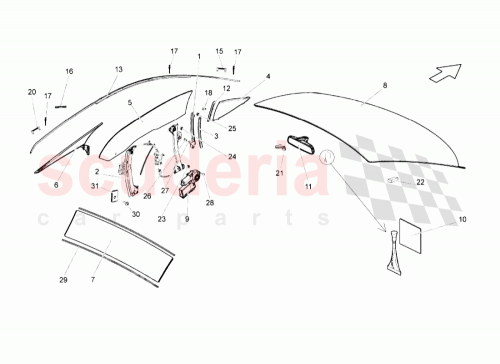 Part Diagram for Lamborghini 403845099A