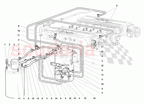 Part Diagram for Lamborghini 0062001378