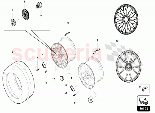 Part Diagram for Lamborghini 470601259C