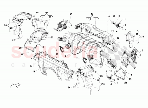 Part Diagram for Lamborghini N10680201