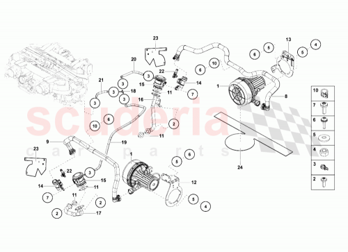 Part Diagram for Lamborghini 470133897A