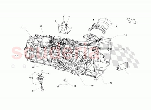 Part Diagram for Lamborghini 086300045E