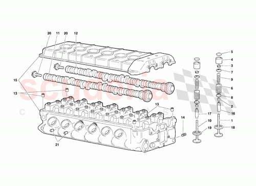 Part Diagram for Lamborghini 009008019