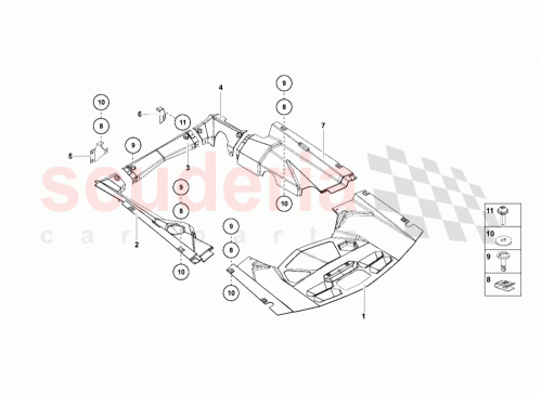 Part Diagram for Lamborghini 470103963D