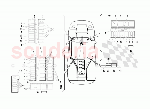 Part Diagram for Lamborghini N1713111