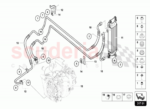 Part Diagram for Lamborghini N10762301
