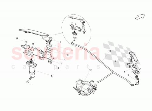 Part Diagram for Lamborghini 400955487