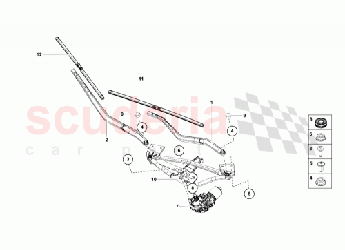 Part Diagram for Lamborghini 471955405A