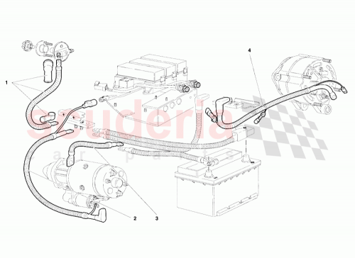 Part Diagram for Lamborghini 006135922