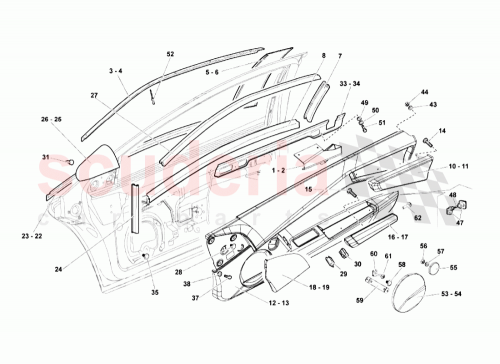 Part Diagram for Lamborghini N90648704