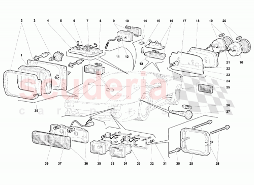 Part Diagram for Lamborghini 006329700