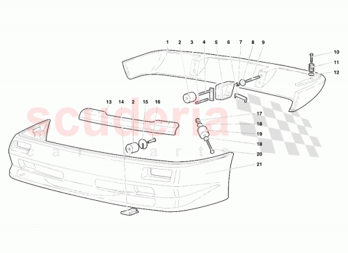 Part Diagram for Lamborghini 009463014