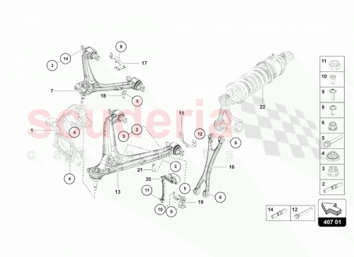 Part Diagram for Lamborghini 470941288E