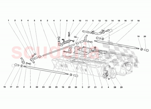 Part Diagram for Lamborghini 006137792