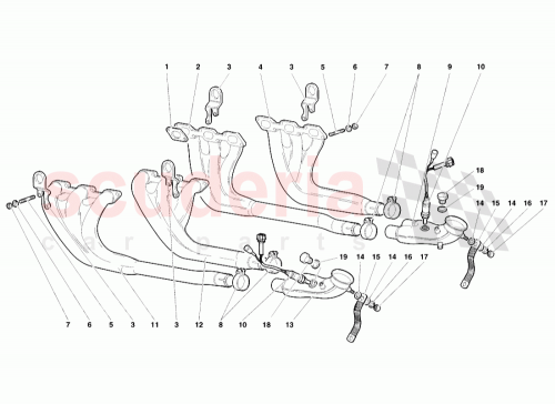 Part Diagram for Lamborghini 0044001236
