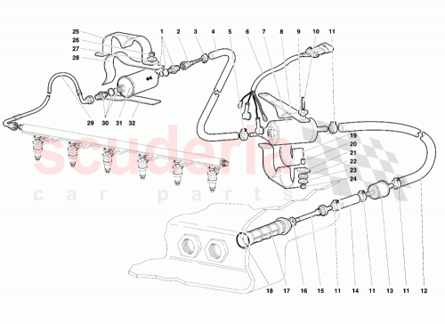Part Diagram for Lamborghini 008603703