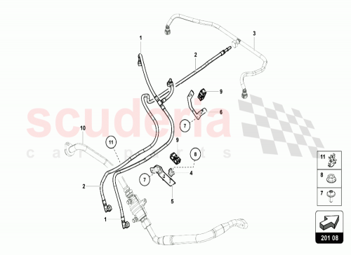 Part Diagram for Lamborghini N10613201