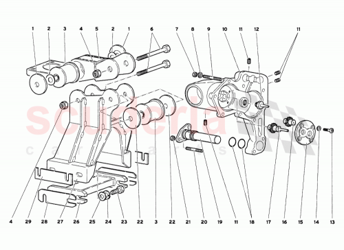 Part Diagram for Lamborghini 0024007191