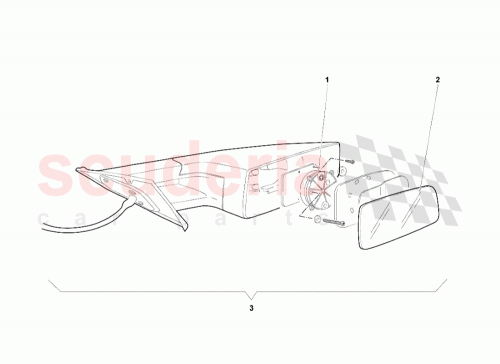 Part Diagram for Lamborghini 410857522